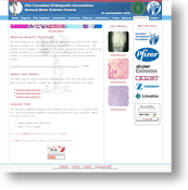 Canadian Orthopedic Association Home